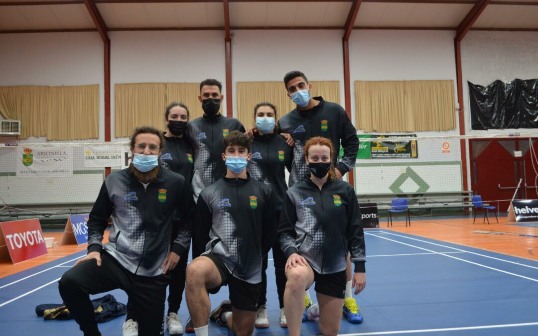 Igualdad en la derrota del Club Bádminton Arjonilla